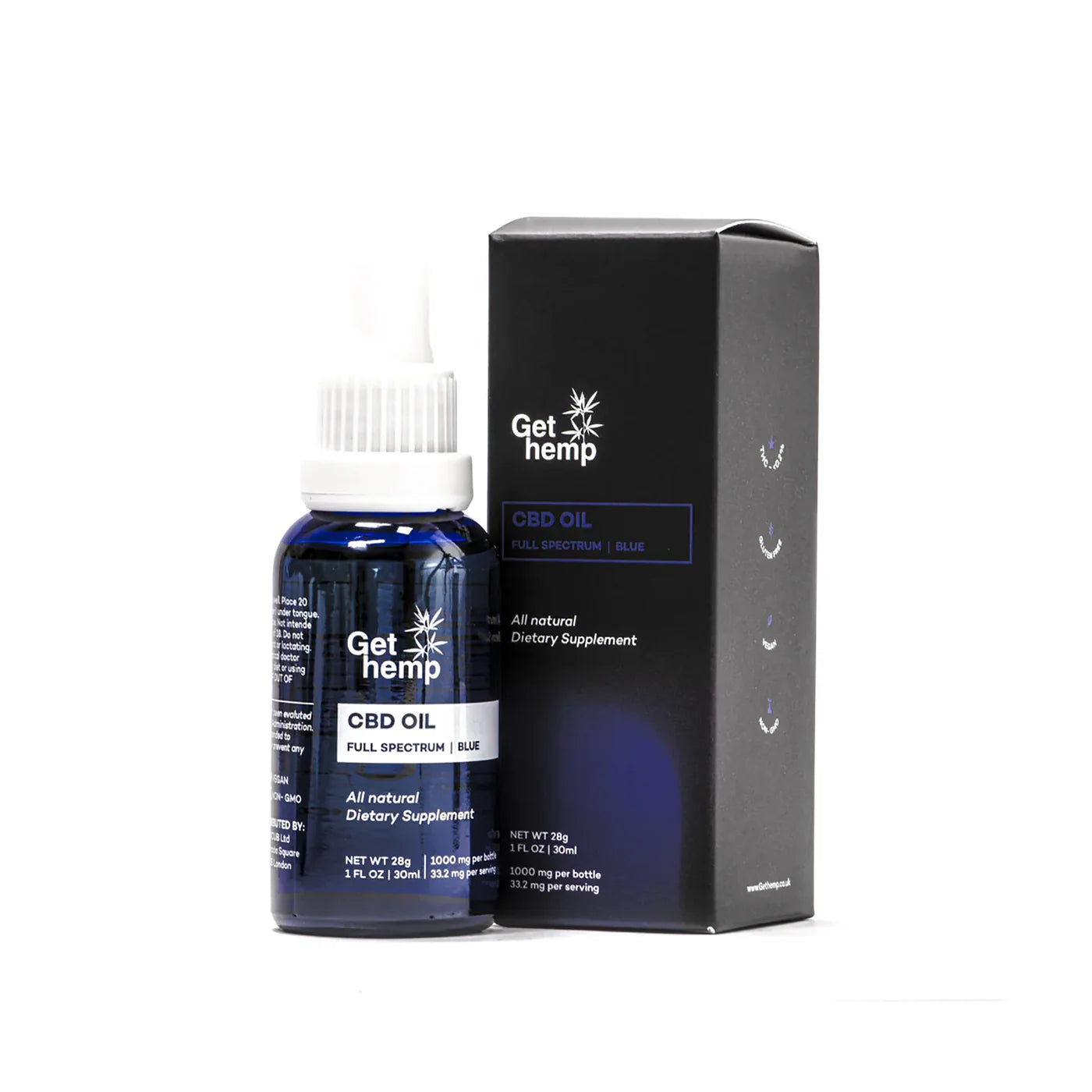 "Blue" CBD Oil 1000mg Full Spectrum