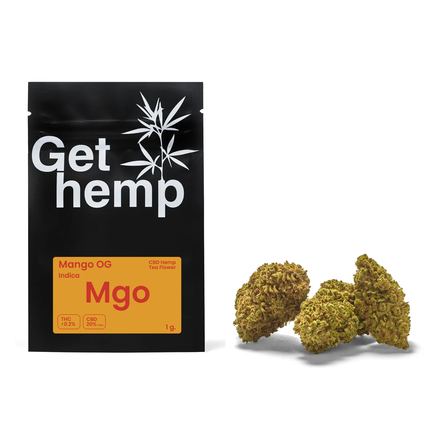 "Mango OG" CBD Hemp Flowers (CBD 20% Max)