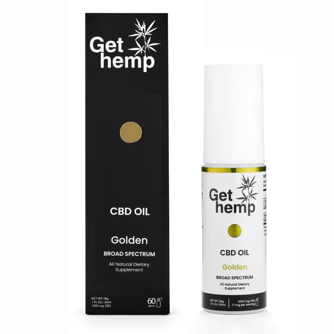 "Golden" CBD Oil 30ml Broad Spectrum