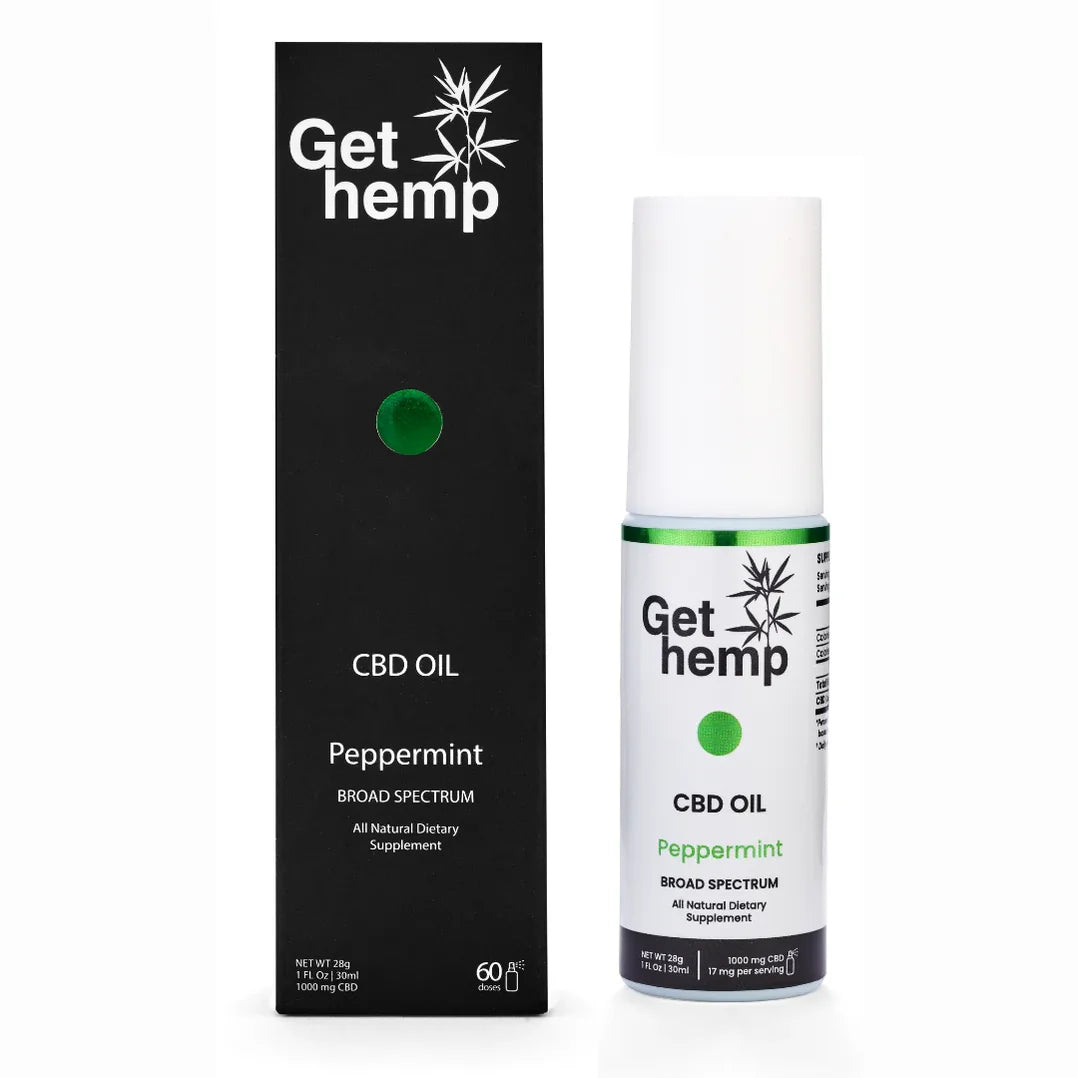 "Peppermint" CBD Oil 30ml Broad Spectrum