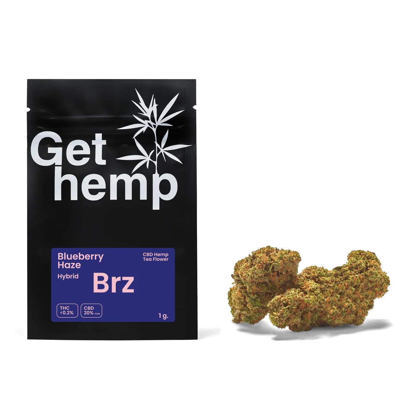 Blueberry" CBD Hemp Flowers (CBD 20% Max)