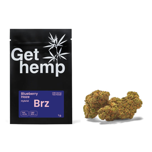 Blueberry" CBD Hemp Flowers (CBD 20% Max)