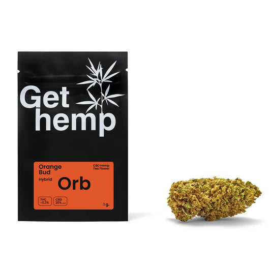 "Orange Bud" CBD Hemp Flowers (CBD 20% Max)