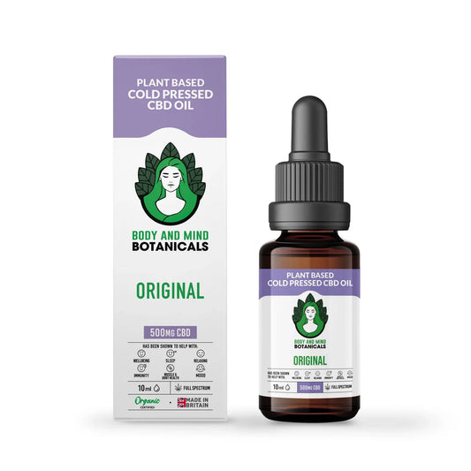"Original" CBD Oil 500mg Full Spectrum | Body and Mind Botanicals