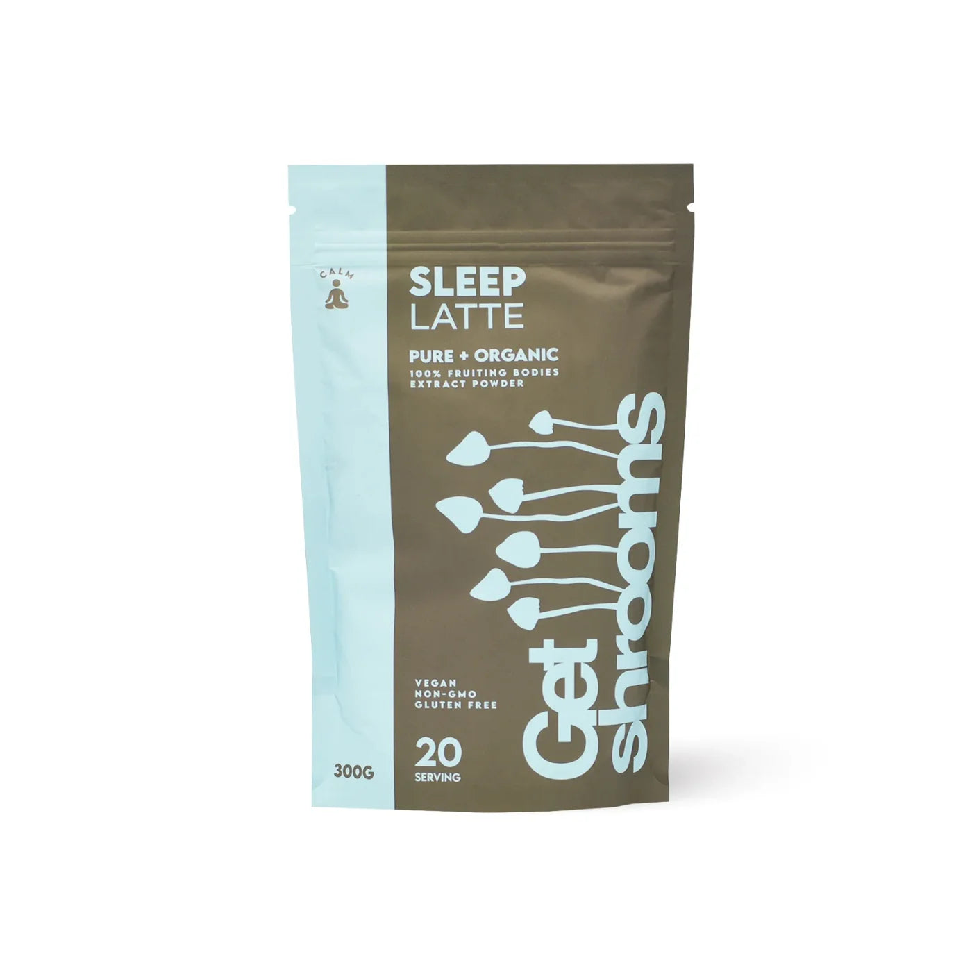 Sleep Latte Mushroom Powder (30% beta-glucan)