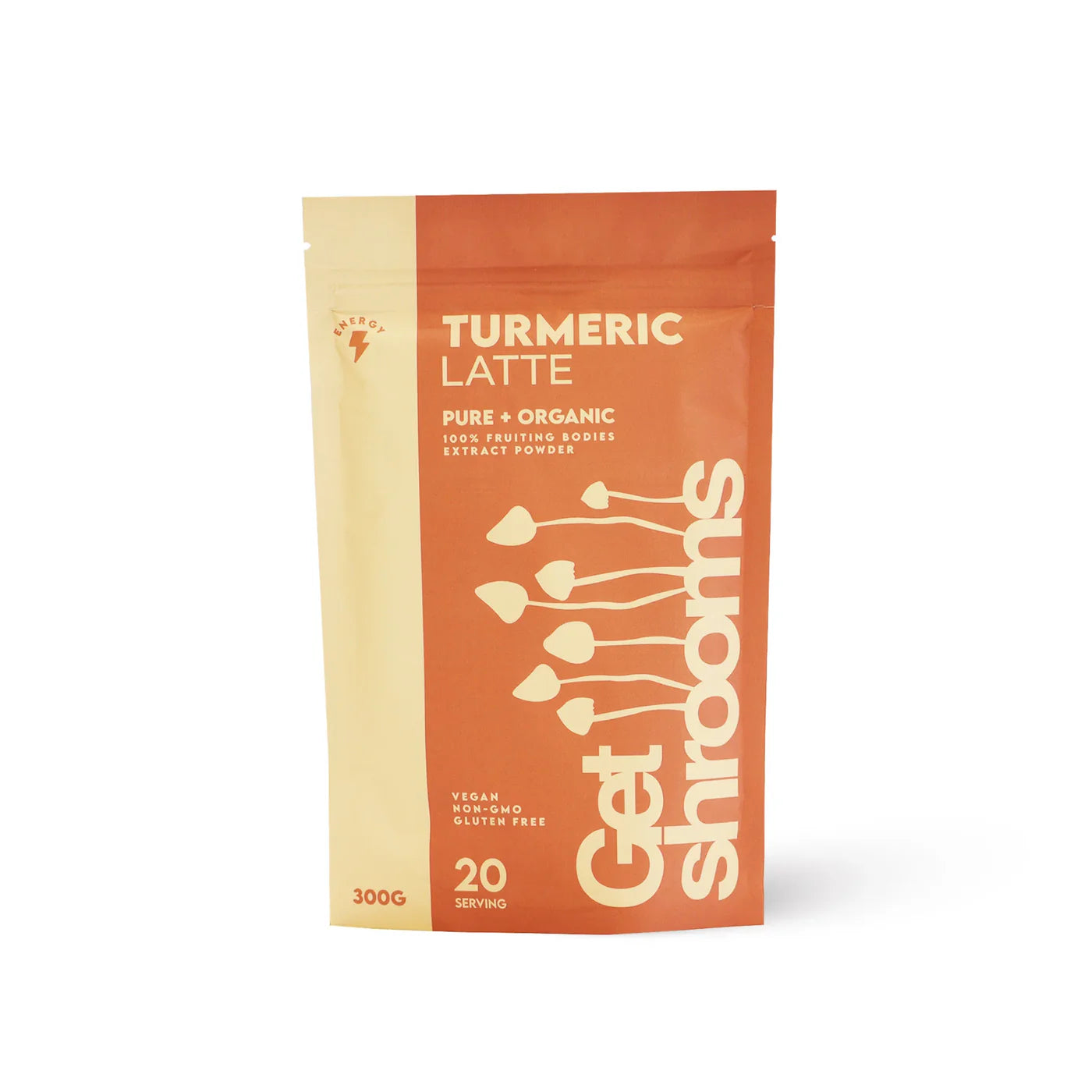 Turmeric Latte Mushroom Powder (30% beta-glucan)