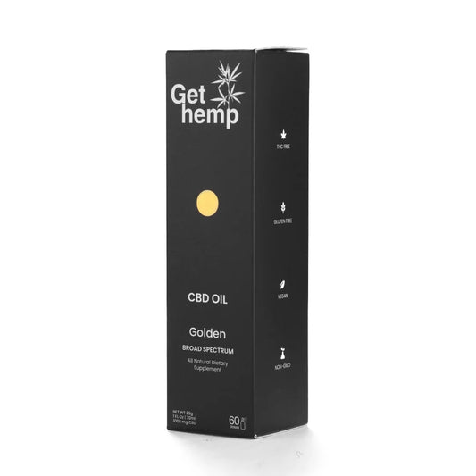 "Golden" CBD Oil 30ml Broad Spectrum