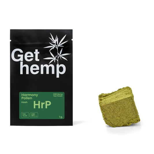 "Harmony Pollen" Hemp Hash (CBD 35% MAX)