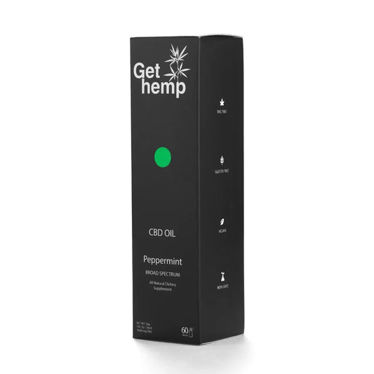 "Peppermint" CBD Oil 30ml Broad Spectrum
