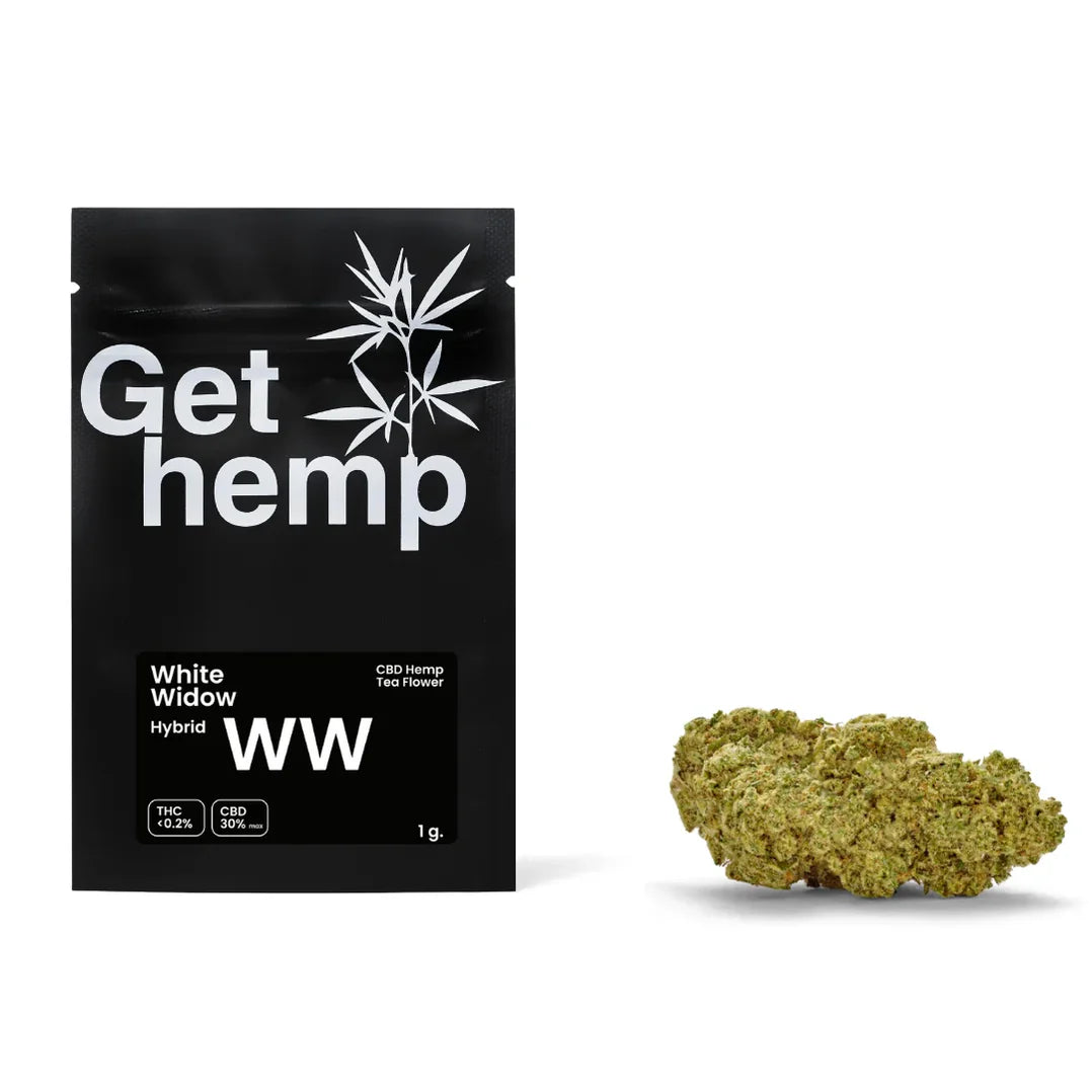 "White Widow" CBD Hemp Flowers (CBD 30% Max)